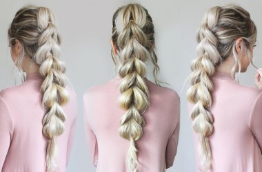 How to Make a Pull-Through Braid - 6 steps